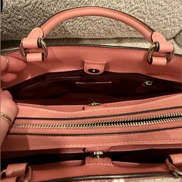 Pink Coach Mini Lillie Carryall Bag - Picture 5 of 7